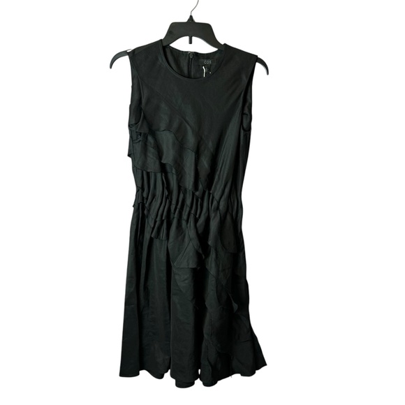 COS Black Layered Sleeveless Dress - Size 4 - Picture 1 of 12